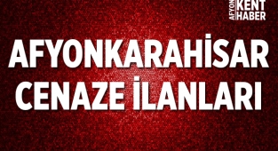 Afyon'da bugün 5 kişi hayatını kaybetti!