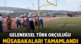Afyon'da düzenlenen Geleneksel Türk Okçuluğu müsabakaları tamamlandı