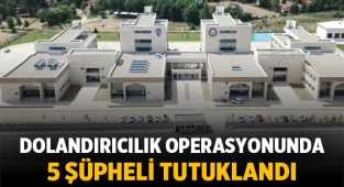 Afyon'da internet dolandırıcılığı olayında 5 şüpheli tutuklandı