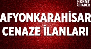 Afyon'da Vefat İlanları - 2 Nisan 2022