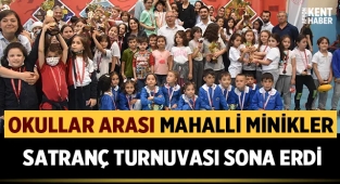 Afyon Haber - Okullar arası mahalli minikler satranç turnuvası sona erdi
