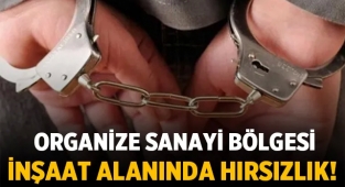 Afyon Organize Sanayide Hırsızlık: Demir ve lambaları çalmışlar