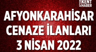 Afyonkarahisar'da bugün 5 kişi hayatını kaybetti