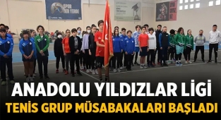 Anadolu Yıldızlar Ligi Tenis Grup Müsabakaları Afyon'da Başladı