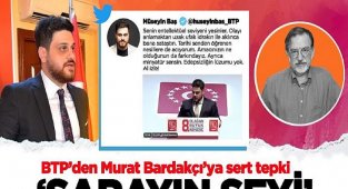BTP’den Murat Bardakçı’ya sert tepki: ‘Sarayın şeyi’