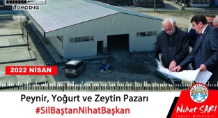 Dinar'da Salı Pazar yeri modern görünüme kavuşuyor