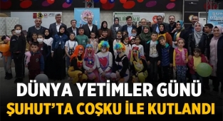 Dünya Yetimler günü Şuhut'ta coşku İle kutlandı