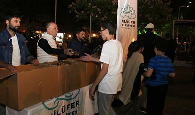 Nilüfer’de Kadir Gecesi ikramı