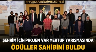 Şehrim için Projem Var yarışmasında ödüller sahibini buldu