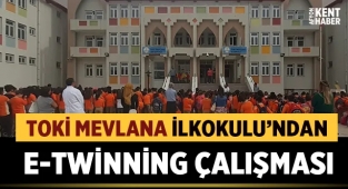 Toki Mevlana İlkokulu'ndan e-Twinning Çalışması 