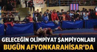 Türkiye Güreş Şampiyonası heyecanı Afyon'da devam ediyor!