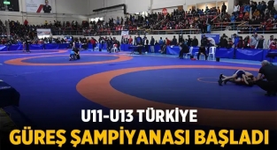 Türkiye Güreş Şampiyonası Afyon'da başladı