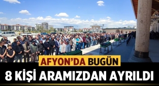 Afyon'da 8 vatandaşımız hayatını kaybetti
