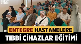 Afyonkarahisar'da Entegre Hastanelere Tıbbi Cihazlar Eğitimi