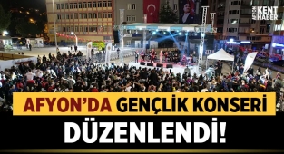 Afyonkarahisar’da Gençlik Konseri düzenlendi