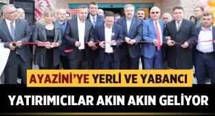 Ayazini'ye yerli ve yabancı yatırımcılar akın akın geliyor