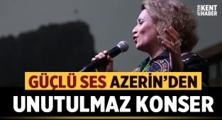 Azerbaycanlı sanatçı Azerin'den, Afyonkarahisar'da muhteşem konser