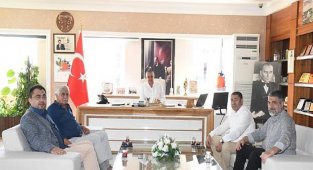 Başkan Topaloğlu'na Ziyaret