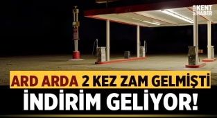 Benzine indirim geliyor!