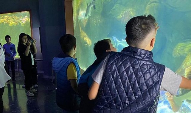 Beypazarı’ndan Geldiler Deniz Dünyasını Gezdiler