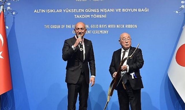 Dr. Erman Ilıcak'a 'Japonya'nın en yüksek devlet nişanı' takdim edildi