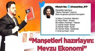 Hüseyin Baş: “Manşetleri hazırlayın: Mevzu Ekonomi”