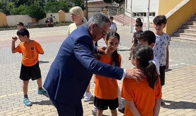 Kemer Belediyesi Mustafa Rüştü Tuncer İlkokulu’nun İç ve Dış Boyalarını Yenileyecek