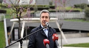 Osmangazi erguvan çiçekleri ile renklendi 