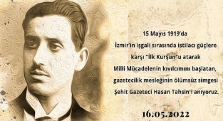 Şehit Gazeteci Hasan Tahsin'i anıyoruz