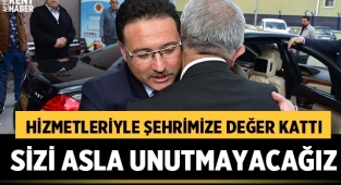 Vali Gökmen Çiçek'ten Zeybek'e veda ziyareti