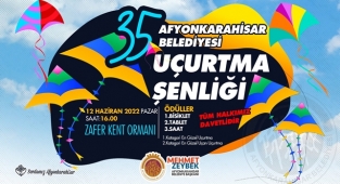 Afyon Uçurtma Şenliği için kayıtlar devam ediyor