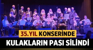 Afyonkarahisar'da 35.Yıl Konseri sona erdi