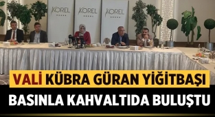 Afyonkarahisar Valisi Kübra Güran Yiğitbaşı Basınla kahvaltıda buluştu