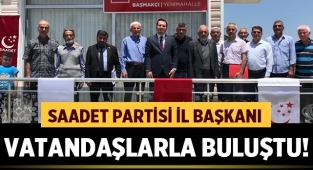 Beytullah Karataş, Başmakçı ve Evciler'de vatandaşlarla bir araya geldi