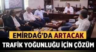 Emirdağ'da yoğunlaşan trafik için mini referandum yapıldı