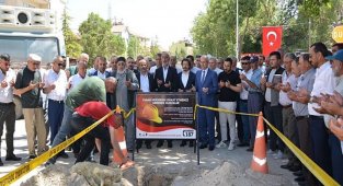 İçeriçumra Mahallesi Doğal Gaz'a kavuştu