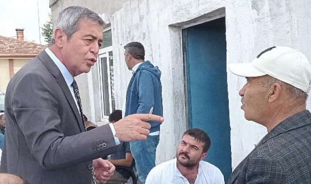 İyi Partili İsimden Kurban Bayramı Öncesi Saman Pazarına Ziyaret