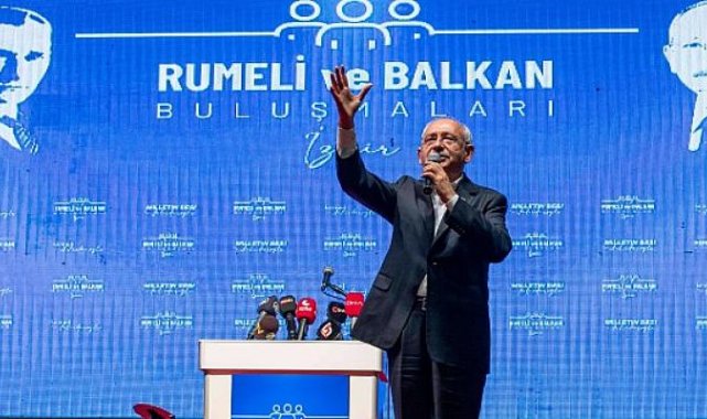 Kılıçdaroğlu İzmir'de Balkan ve Rumeli göçmenleriyle buluştu