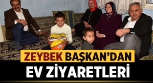 Mehmet Zeybek, evlere misafir oluyor