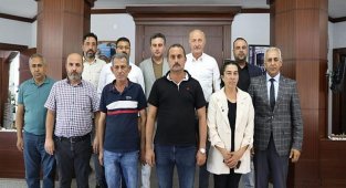 MHP Didim İlçe Yönetimi'nden Başkan Atabay'a Ziyaret