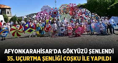 Afyonkarahisar 35. uçurtma şenliği yapıldı
