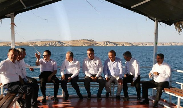 Başkanlar Samsat'ta buluştu