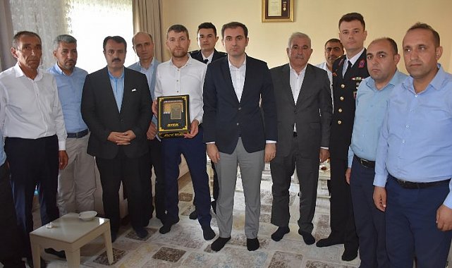 Batman Sason'da gazi evine ziyaret