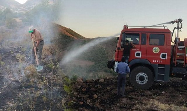 Bingöl'de 3 köyde korkutan yangın