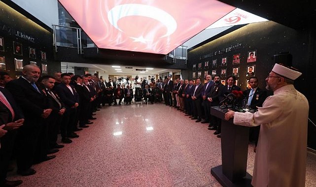 Diyanet'te 15 Temmuz'a özel köşe