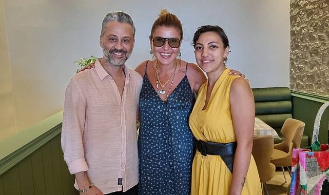 Gülben Ergen'den dost ziyareti