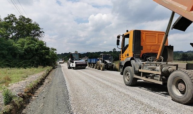 Güzelyurt'ta konforlu yol sevinci