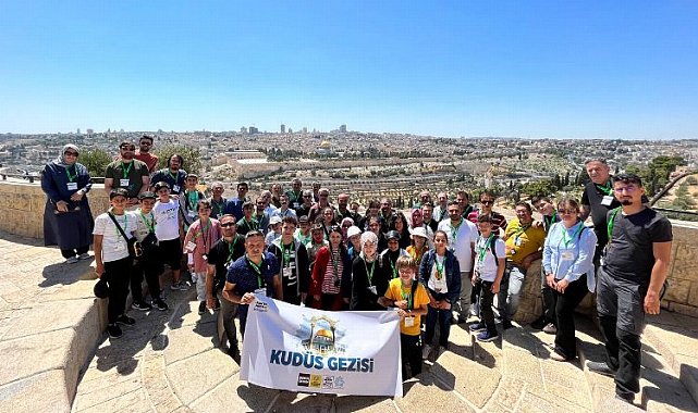Konyalı öğrenciler Kudüs gezisiyle ödüllendirildi