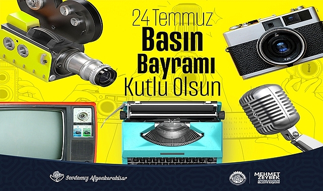 Mehmet Zeybek, Basın Bayramı mesajı yayınladı