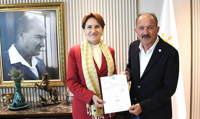 Muğla'da Başkan Saatçı'ya Akşener'in doğum gününde 'İYİ' yetki